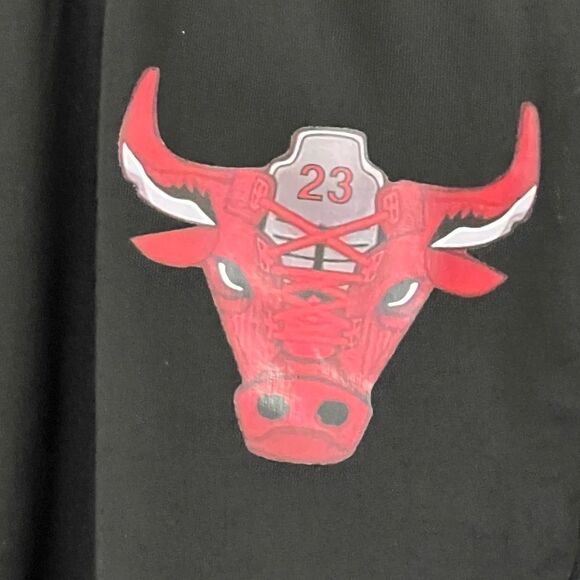 EUC Chicago Bulls Sweatpants w/ MJ # & Bulls Logo on Waist w/pockets Size Large - Picture 1 of 6